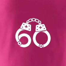 Narozeninové tričko pro policajta - pouta 60