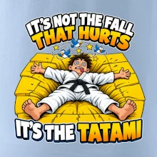 Pád bolí tatami judo