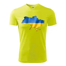 Ukrajina vlajka mapa Ukrajina vlajka mapa