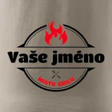 Mistr grilu erb - vlastní jméno
