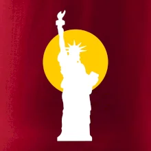 Socha svobody slunce