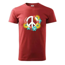 Peace symbol abstraktní