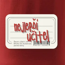 Nejlepší učitel sešit