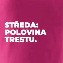 STŘEDA:  POLOVINA TRESTU.