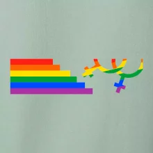 Lesby symbol duha