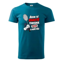 Badmintonová raketa není tenisová