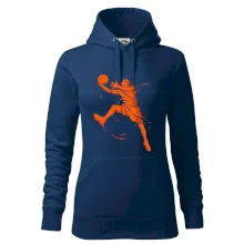 Basketball player splash