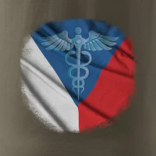 Hrdinové zdravotnictví - Česká vlajka (Pecka design)