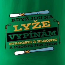 Když jdu na lyže, vypínám starosti