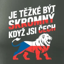 Lev - Je těžké být skromný když jsi čech