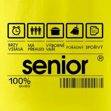 Čárový kód senior