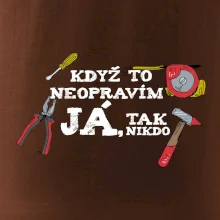 Když to neopravím já, tak nikdo barevné