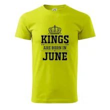 Kings are born in June
