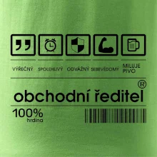 Čárový kód - Obchodní ředitel