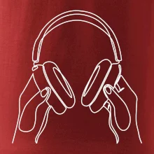 Sluchátka  jedním tahem