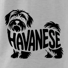 Havanese nápis v těle