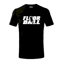 Floorball nápis rovný