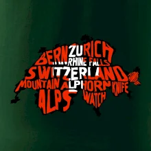 Mapy - názvy měst - Švýcarsko