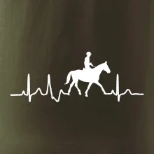 EKG kůň přeskok