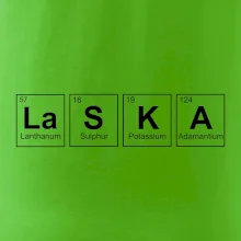 Láska  - periodická tabulka