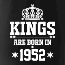 Kings are born in 1952