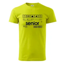 Čárový kód senior Čárový kód senior