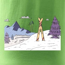 Panorama lyžování