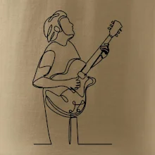 Kytarista jedním tahem