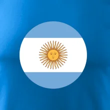 Argentina vlajka kulatá