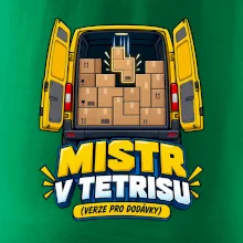 Mistr v tetrisu pro dodávky