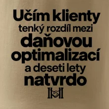 Daňová optimalizace versus deset let natvrdo