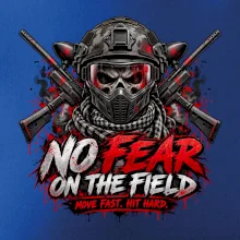 Lebka bojovníka no fear paintball
