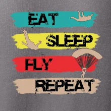 Eat Sleep Fly Repeat Paragliding