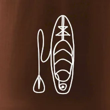 Paddleboard jedním tahem