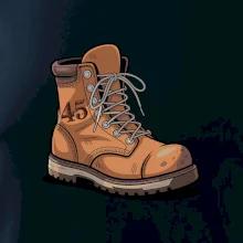 Turistická narozeninová bota 45