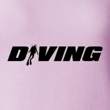 Diving nápis potápěč