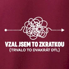 Vzal jsem to zkratkou