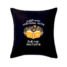 Jestli mám otevřenou knihu, tak vás neslyším