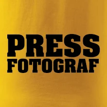 Novinář nápis - Press Fotograf