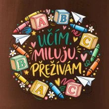 Učím miluju přežívám školní abeceda