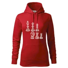 Šachové figurky kreslené