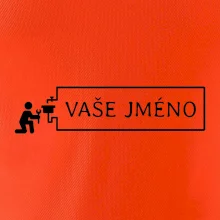 Instalatér - jméno v rámečku