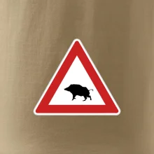 Dopravní značka - Pozor divočák