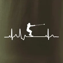 EKG hod kladivem žena