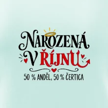 Narozená v říjnu anděl i čertice