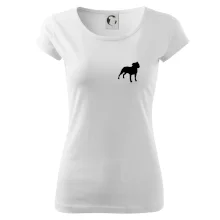 Americký stafordširský teriér  Na prsu