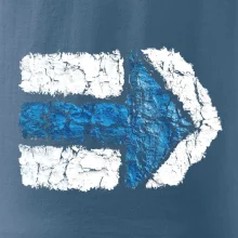 Párová turistická značka modrá