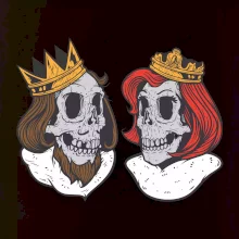 King and Queen lebky