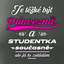 Je těžké být princezna - studentka
