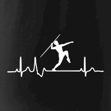 EKG hod oštěpem muž